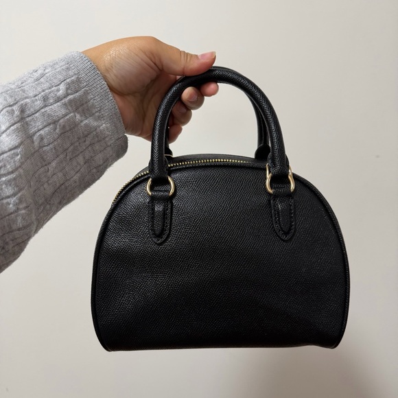 Coach Sydney Satchel Black Handbag - Picture 2 of 8